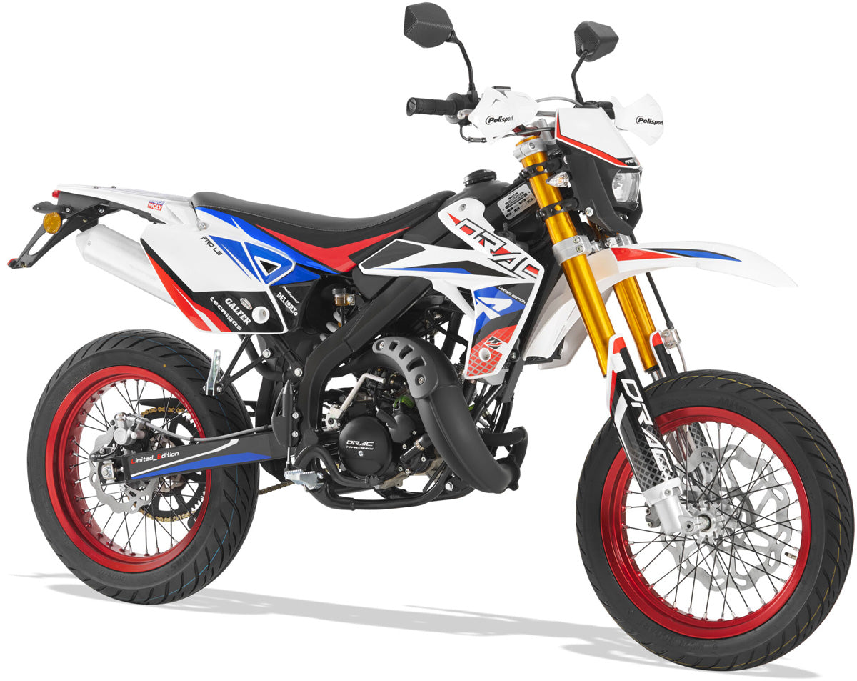 Kit pegatinas Rieju MRT 50cc 2009-2021 DRAC | pegatinas para moto | personalización 50cc | armysctv