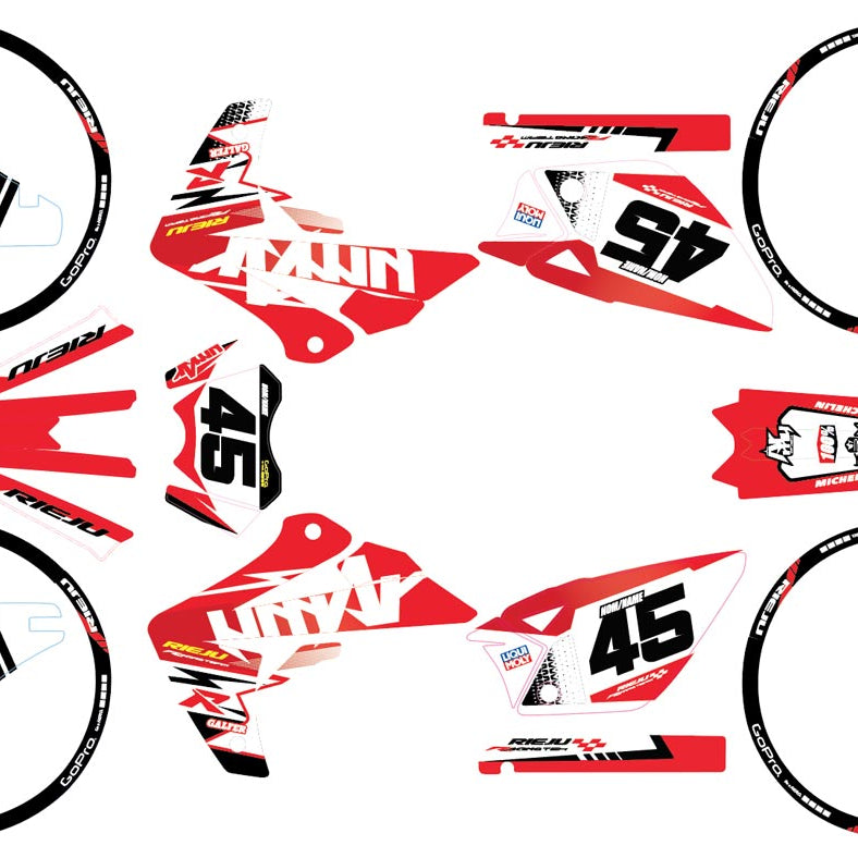 Rieju MRT Army Legacy Graphics kit | motorcycle stickers | 50cc customization | armysctv
