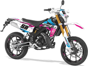 Dekor kit Rieju MRT Army Victory | Motorradaufkleber | Personalisierung 50cc | armysctv