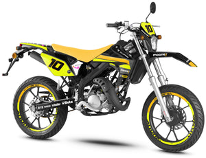 Dekor kit Rieju MRT 50cc 2009-2021 Mooney Racing | Motorradaufkleber | Personalisierung 50cc | armysctv