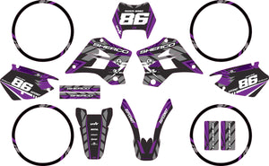 Kit pegatinas Sherco HRD 50cc 1998-2005 Escarcha | pegatinas para moto | personalización 50cc | armysctv