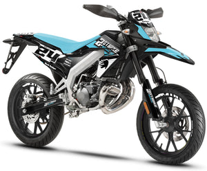 Dekor kit Aprilia SX 50cc 2018-2025 Madness | Motorradaufkleber | Personalisierung 50cc | armysctv