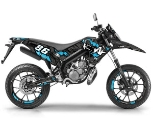 Dekor kit Aprilia SX 50cc 2018-2020 Army Speeder | Motorradaufkleber | Personalisierung 50cc | armysctv