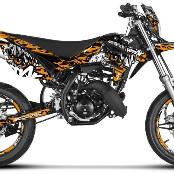Graphics kit Beta RR 50 Motard 2011-2020 Eyes | motorcycle stickers | 50cc customization | armysctv