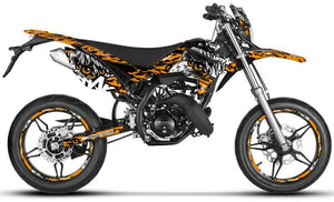 Kit déco Beta RR 50 Motard 2011-2020 Eyes | autocollants moto | personnalisation 50cc | armysctv