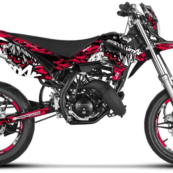 Graphics kit Beta RR 50 Motard 2011-2020 Eyes | motorcycle stickers | 50cc customization | armysctv