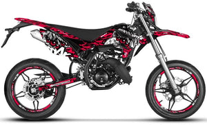 Kit déco Beta RR 50 Motard 2011-2020 Eyes | autocollants moto | personnalisation 50cc | armysctv