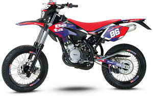 Dekor kit Beta RR 50 Motard 2006-2010 Armee Farbverlauf | Motorradaufkleber | Personalisierung 50cc | armysctv