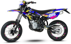 Kit pegatinas Beta RR 50 Motard 2006-2010 Tacker | pegatinas para moto | personalización 50cc | armysctv