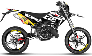 Dekor kit Beta RR 50 Motard 2011-2020 Armee Kainam | Motorradaufkleber | Personalisierung 50cc | armysctv