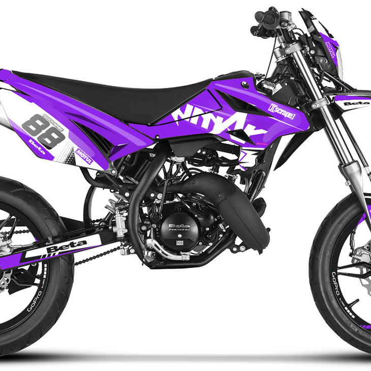 Graphics kit Beta RR 50 Motard 2011-2020 Army Legacy | motorcycle stickers | 50cc customization | armysctv