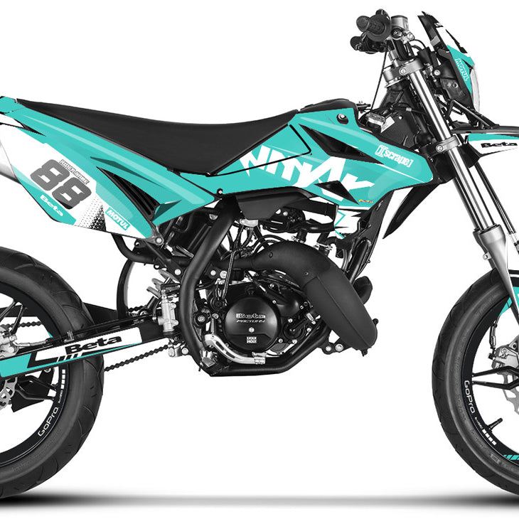 Graphics kit Beta RR 50 Motard 2011-2020 Army Legacy | motorcycle stickers | 50cc customization | armysctv