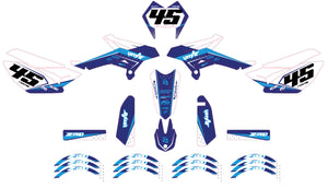 Kit pegatinas Beta RR 50 Motard 2011-2020 Misil del Ejército | pegatinas para moto | personalización 50cc | armysctv