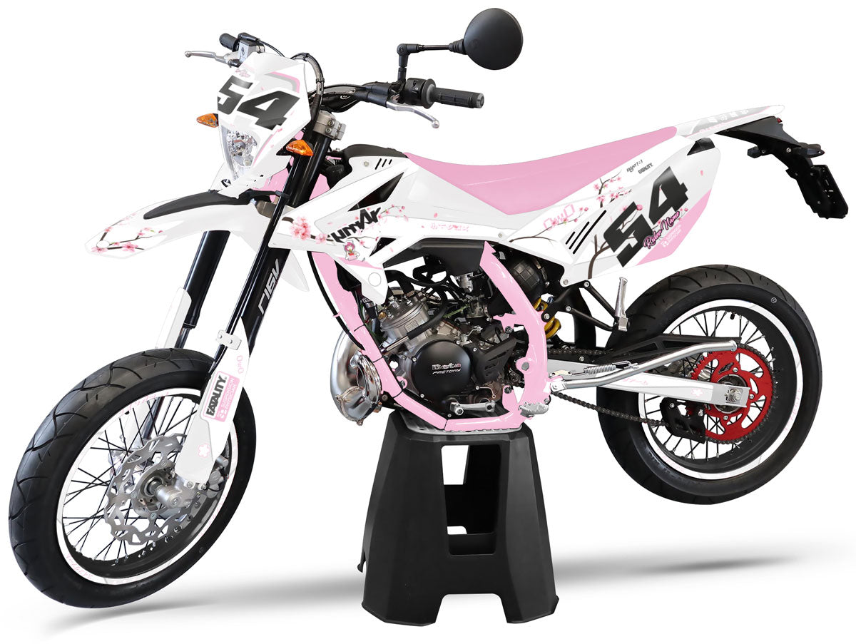 Kit déco Beta RR 50 Motard 2011-2020 Army Sakura | autocollants moto | personnalisation 50cc | armysctv