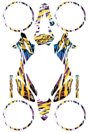 Dekor kit Beta RR 50 Motard 2011-2020 Cali Gelato | Motorradaufkleber | Personalisierung 50cc | armysctv