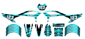 Dekor kit Beta RR 50 Motard 2021-2025 Army Dream | Motorradaufkleber | Personalisierung 50cc | armysctv