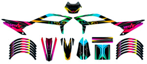 Dekor kit Beta RR 50 Motard 2021-2025 Eclipse | Motorradaufkleber | Personalisierung 50cc | armysctv