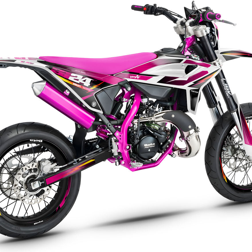 Kit pegatinas Beta RR 50 Motard 2021-2025 Ejército Hach | pegatinas para moto | personalización 50cc | armysctv