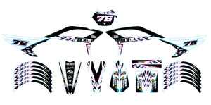 Dekor kit Beta RR 50 Motard 2021-2025 Army Punch | Motorradaufkleber | Personalisierung 50cc | armysctv