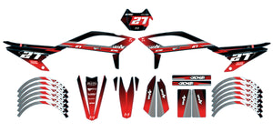 Dekor kit Beta RR 50 Motard 2021-2025 Army Siebte | Motorradaufkleber | Personalisierung 50cc | armysctv