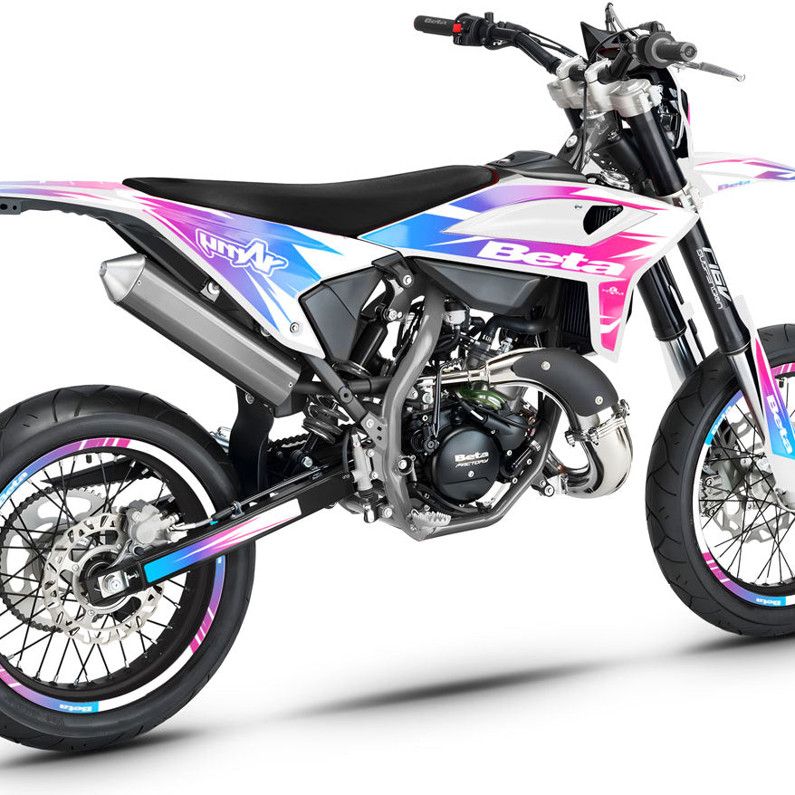 Kit pegatinas Beta RR 50 Motard 2021-2025 X-Fast | pegatinas para moto | personalización 50cc | armysctv
