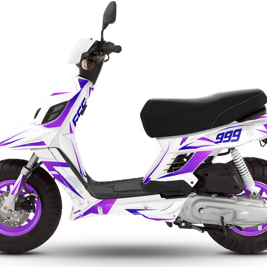 Kit déco MBK Booster RX BCD/Yamaha BW's RX BCD Cold | autocollants moto | personnalisation 50cc | armysctv