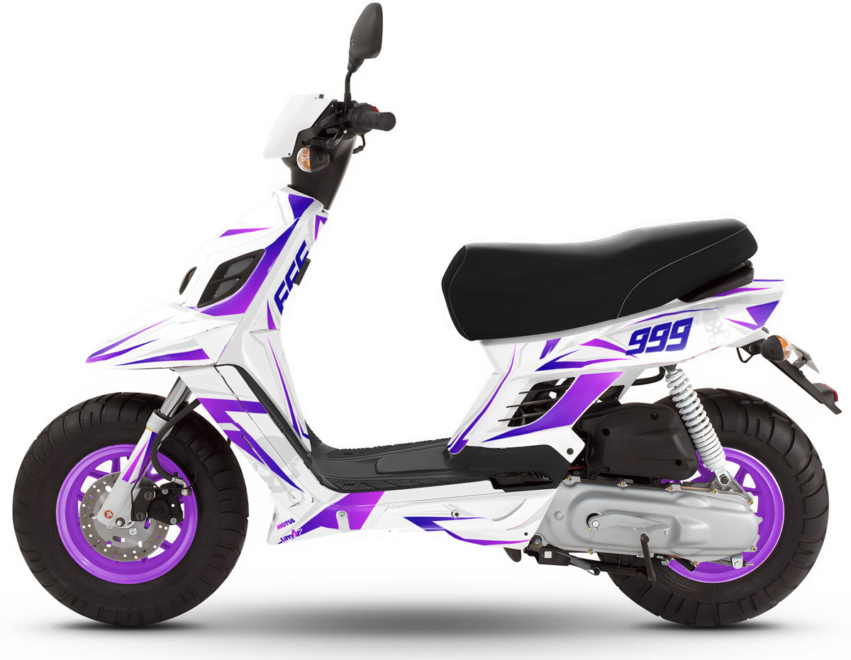 Kit déco MBK Booster RX BCD/Yamaha BW's RX BCD Cold | autocollants moto | personnalisation 50cc | armysctv