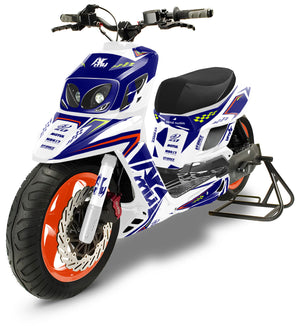 Kit pegatinas MBK Booster RX BCD/Yamaha BW's RX BCD Estilo de Fábrica | pegatinas para moto | personalización 50cc | armysctv