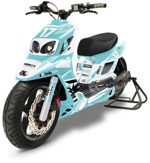 Kit déco MBK Booster RX BCD/Yamaha BW's RX BCD Army Fans | autocollants moto | personnalisation 50cc | armysctv