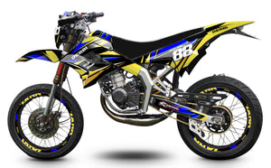 Kit déco 50cc Derbi Senda TNT Tuning Finder | autocollants moto | personnalisation 50cc | armysctv
