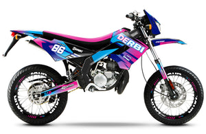 Dekor kit Derbi Senda Victoria Bull 50cc 2003-2010 Blast | Motorradaufkleber | Personalisierung 50cc | armysctv