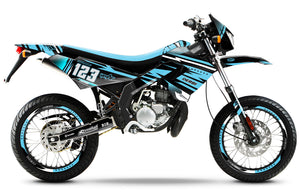 Kit pegatinas Derbi Senda Victoria Bull 50cc 2003-2010 Sueño | pegatinas para moto | personalización 50cc | armysctv
