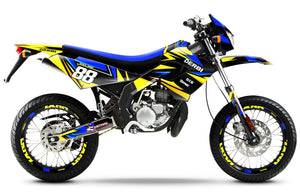 Derbi Senda Victoria Bull 50cc 2003-2010 Graphics kit Finder | motorcycle stickers | 50cc customization | armysctv