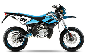 50cc Graphics kit Derbi Senda Victoria Bull 50cc 2003-2010 Orion | motorcycle stickers | 50cc customization | armysctv