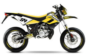 50cc Graphics kit Derbi Senda Victoria Bull 50cc 2003-2010 Orion | motorcycle stickers | 50cc customization | armysctv
