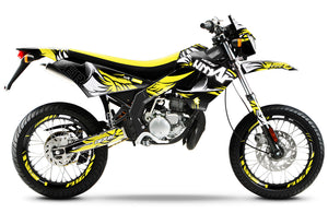 Kit pegatinas 50cc Derbi Senda Victoria Bull 50cc 2003-2010 Runz | pegatinas para moto | personalización 50cc | armysctv
