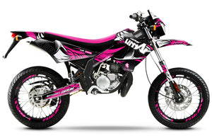 Kit pegatinas 50cc Derbi Senda Victoria Bull 50cc 2003-2010 Runz | pegatinas para moto | personalización 50cc | armysctv