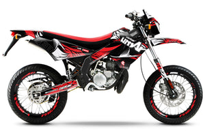 Kit pegatinas 50cc Derbi Senda Victoria Bull 50cc 2003-2010 Runz | pegatinas para moto | personalización 50cc | armysctv