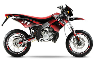 Dekor kit 50cc Derbi Senda Victoria Bull 50cc 2003-2010 Siebte | Motorradaufkleber | Personalisierung 50cc | armysctv