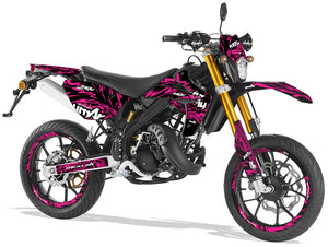 Dekor kit Rieju MRT 50cc Army Feather | Motorradaufkleber | Personalisierung 50cc | armysctv