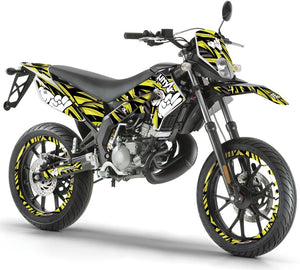 Deko-sett Derbi Senda xtreme 50cc 2011-2017 Army Finger | motorsykkelklistremerker | tilpasning 50cc | armysctv