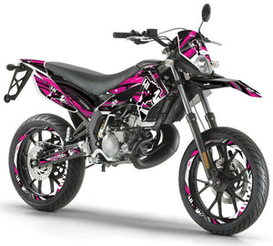 Dekor kit Derbi Senda xtreme 50cc 2011-2017 Armee Freiheit | Motorradaufkleber | Personalisierung 50cc | armysctv