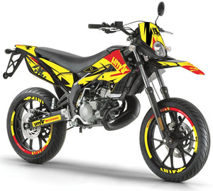 Dekor kit Derbi Senda xtreme 50cc 2011-2017 Armee Vermächtnis | Motorradaufkleber | Personalisierung 50cc | armysctv