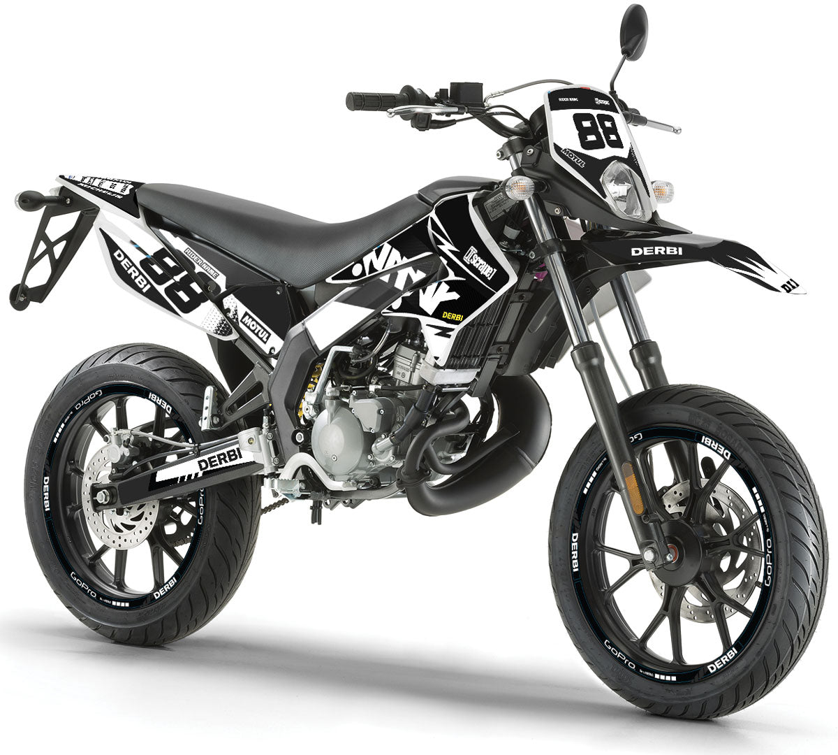 Dekor kit Derbi Senda xtreme 50cc 2011-2017 Armee Vermächtnis v.2 | Motorradaufkleber | Personalisierung 50cc | armysctv