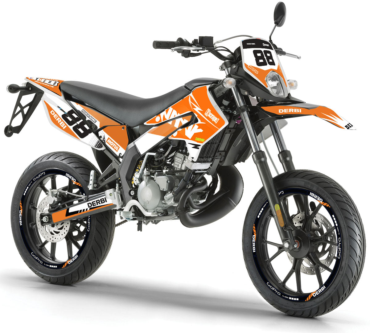 Dekor kit Derbi Senda xtreme 50cc 2011-2017 Armee Vermächtnis v.2 | Motorradaufkleber | Personalisierung 50cc | armysctv