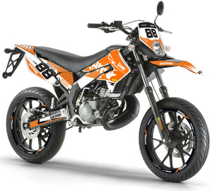 Dekor kit Derbi Senda xtreme 50cc 2011-2017 Armee Vermächtnis v.2 | Motorradaufkleber | Personalisierung 50cc | armysctv