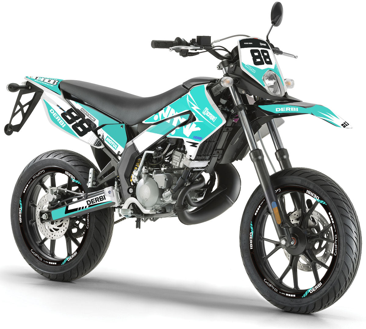 Dekor kit Derbi Senda xtreme 50cc 2011-2017 Armee Vermächtnis v.2 | Motorradaufkleber | Personalisierung 50cc | armysctv