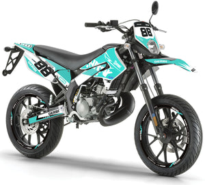 Dekor kit Derbi Senda xtreme 50cc 2011-2017 Armee Vermächtnis v.2 | Motorradaufkleber | Personalisierung 50cc | armysctv