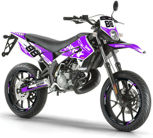 Dekor kit Derbi Senda xtreme 50cc 2011-2017 Armee Vermächtnis v.2 | Motorradaufkleber | Personalisierung 50cc | armysctv
