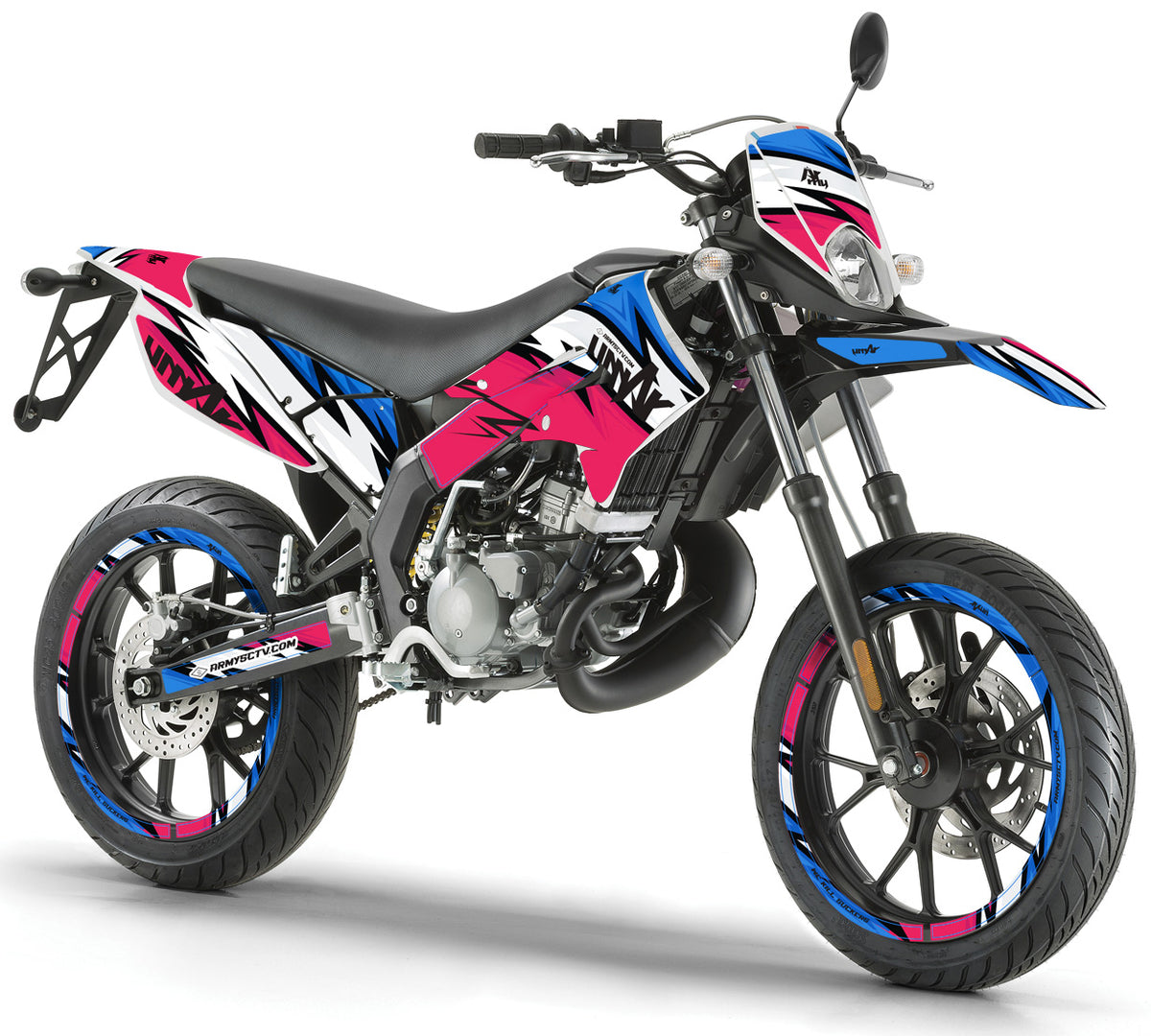 Dekor kit Derbi Senda xtreme 50cc 2011-2017 Armee Sieg | Motorradaufkleber | Personalisierung 50cc | armysctv